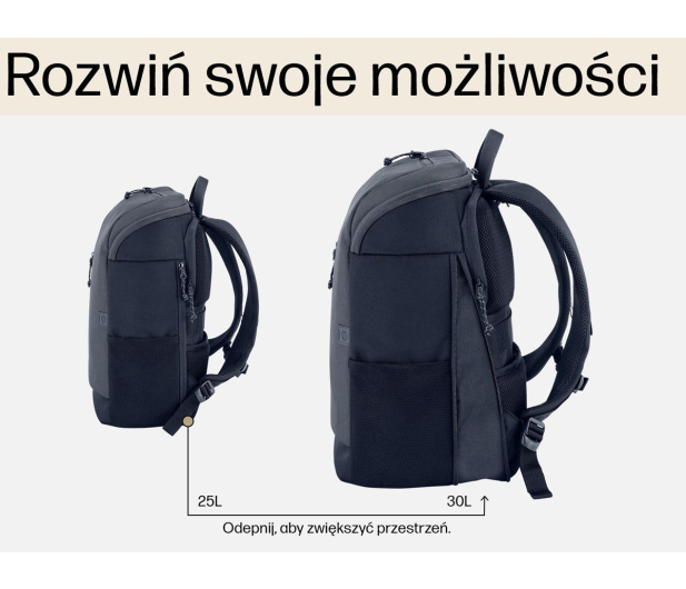 HP Travel 25L 15,6" szary - 1505021 - zdjęcie 6